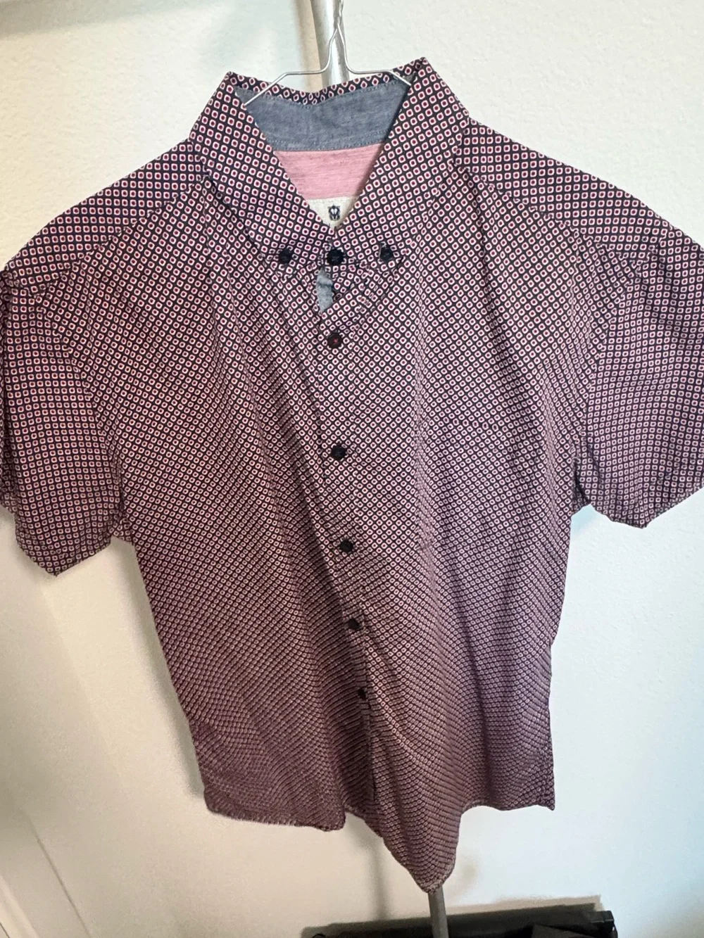 🌟 Denim & Flower Men’s Short Sleeve Button-Up Shirt Bundle – Lot of 6 🌟 👔 M/L/XL - Picture 14 of 16
